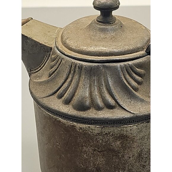 Antique Manning Bowman & Co Victorian Silver Plated TEA POT 1899 Patent - Picture 11 of 16